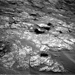 Nasa's Mars rover Curiosity acquired this image using its Left Navigation Camera on Sol 2606, at drive 114, site number 78