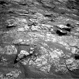 Nasa's Mars rover Curiosity acquired this image using its Left Navigation Camera on Sol 2606, at drive 120, site number 78