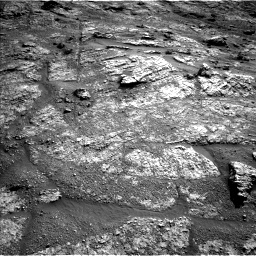 Nasa's Mars rover Curiosity acquired this image using its Left Navigation Camera on Sol 2606, at drive 132, site number 78