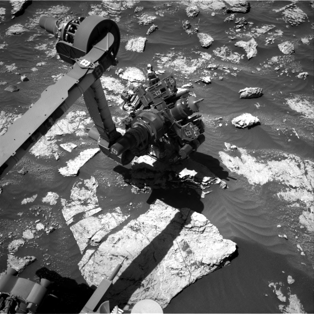 Nasa's Mars rover Curiosity acquired this image using its Right Navigation Camera on Sol 2606, at drive 0, site number 78