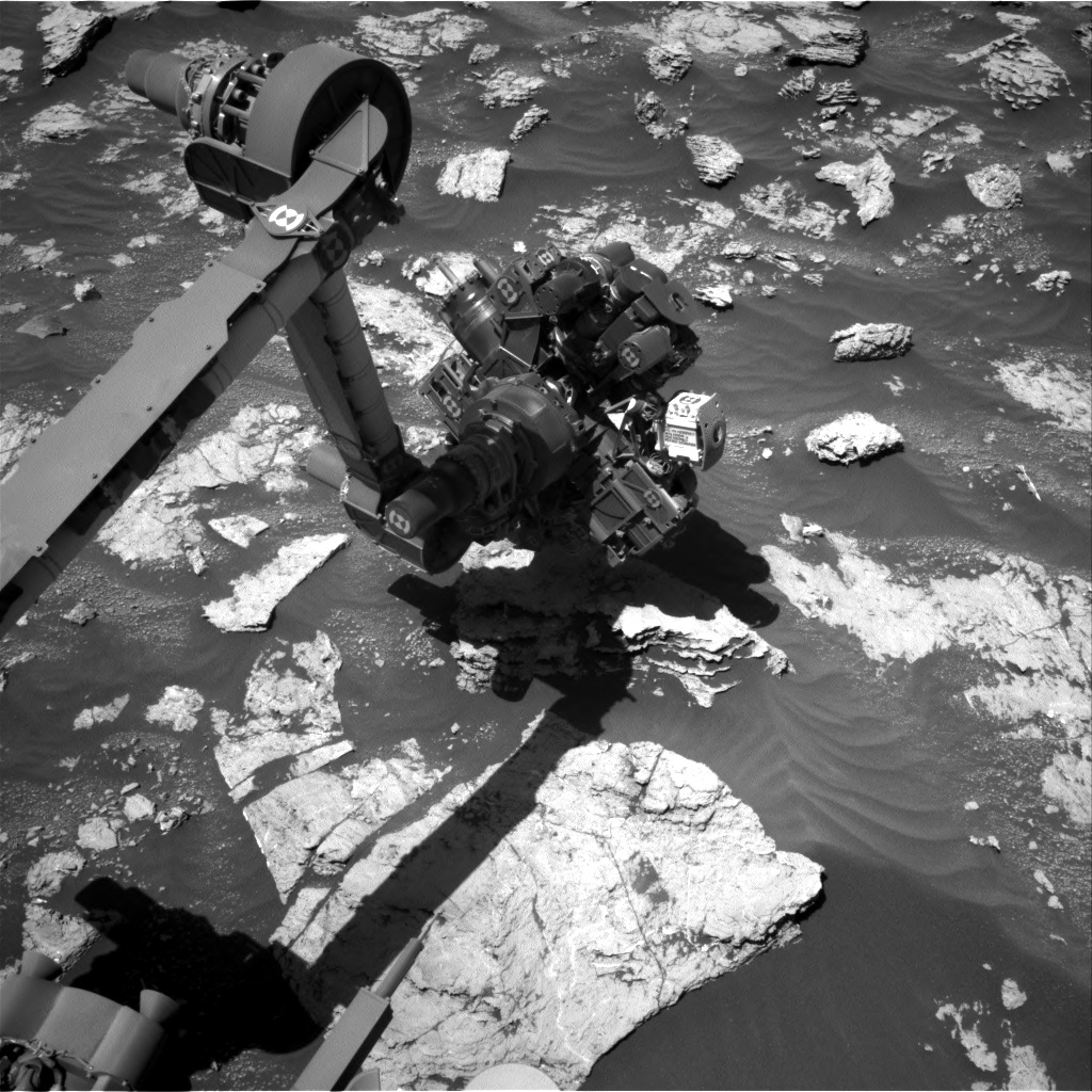 Nasa's Mars rover Curiosity acquired this image using its Right Navigation Camera on Sol 2606, at drive 0, site number 78
