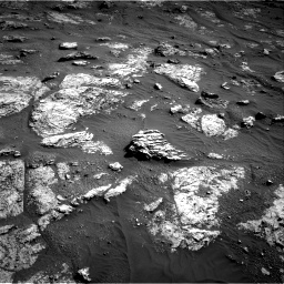 Nasa's Mars rover Curiosity acquired this image using its Right Navigation Camera on Sol 2606, at drive 48, site number 78