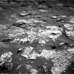 Nasa's Mars rover Curiosity acquired this image using its Right Navigation Camera on Sol 2606, at drive 66, site number 78