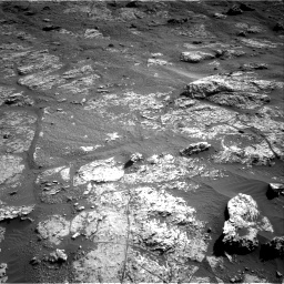 Nasa's Mars rover Curiosity acquired this image using its Right Navigation Camera on Sol 2606, at drive 78, site number 78