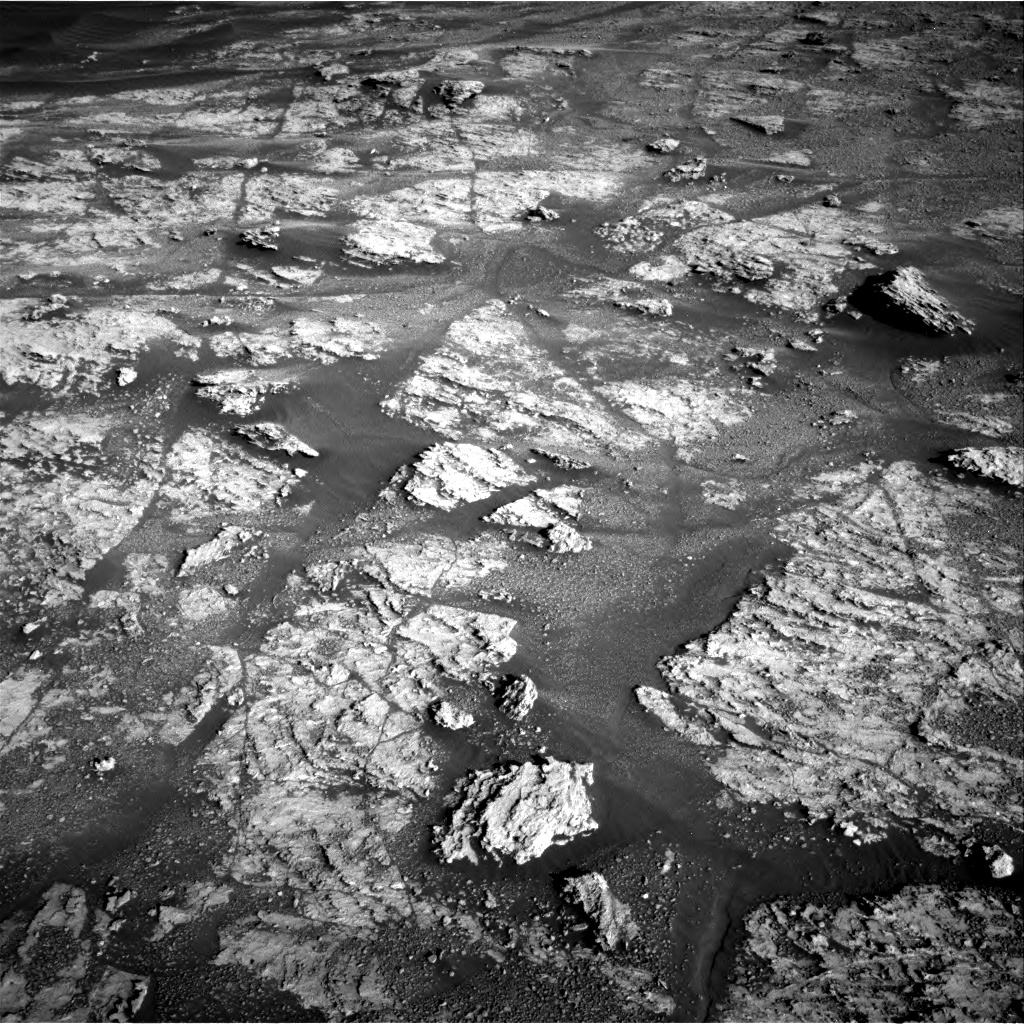 Nasa's Mars rover Curiosity acquired this image using its Right Navigation Camera on Sol 2606, at drive 102, site number 78