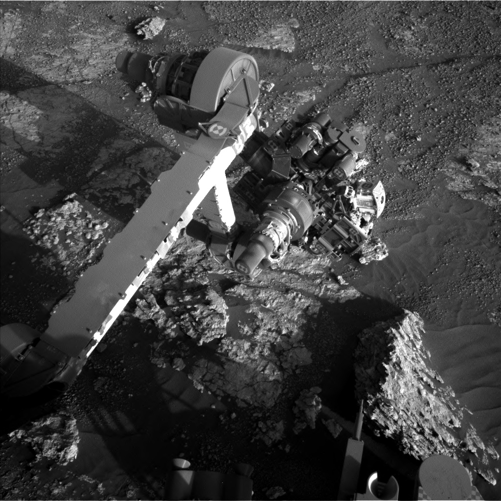 Nasa's Mars rover Curiosity acquired this image using its Left Navigation Camera on Sol 2608, at drive 138, site number 78