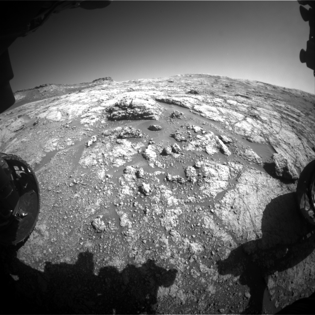 Nasa's Mars rover Curiosity acquired this image using its Front Hazard Avoidance Camera (Front Hazcam) on Sol 2609, at drive 216, site number 78