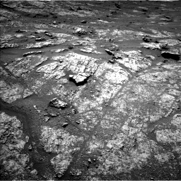Nasa's Mars rover Curiosity acquired this image using its Left Navigation Camera on Sol 2609, at drive 174, site number 78
