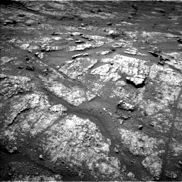 Nasa's Mars rover Curiosity acquired this image using its Left Navigation Camera on Sol 2609, at drive 180, site number 78