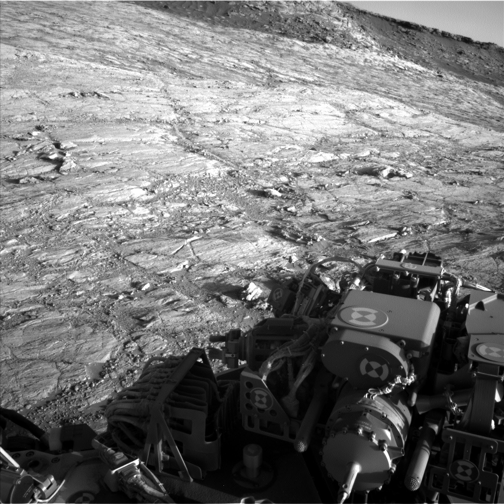 Nasa's Mars rover Curiosity acquired this image using its Left Navigation Camera on Sol 2611, at drive 486, site number 78