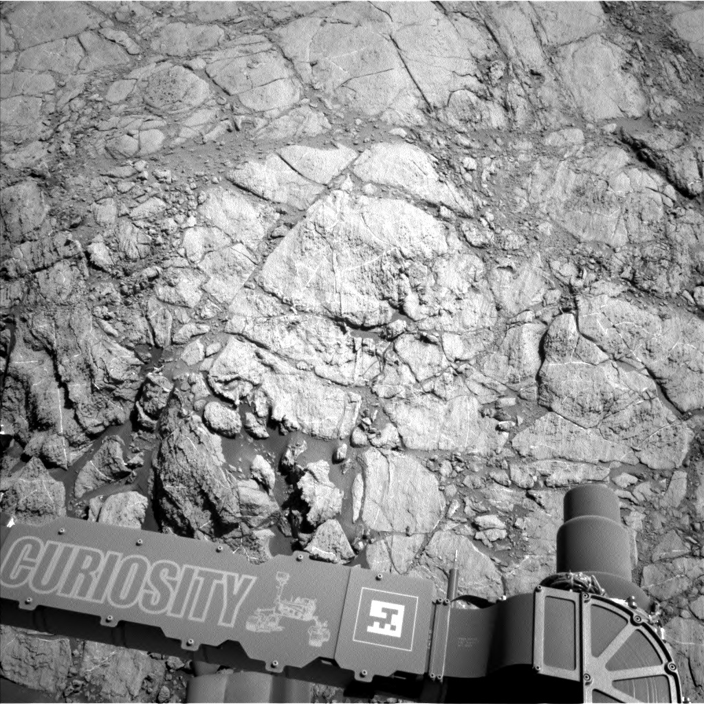 Nasa's Mars rover Curiosity acquired this image using its Left Navigation Camera on Sol 2612, at drive 486, site number 78