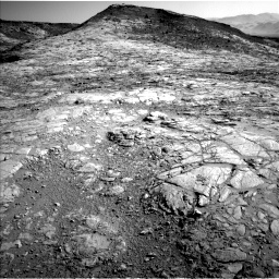 Nasa's Mars rover Curiosity acquired this image using its Left Navigation Camera on Sol 2613, at drive 588, site number 78