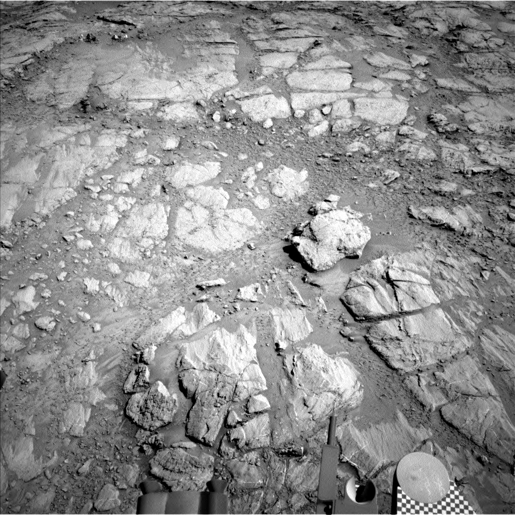 Nasa's Mars rover Curiosity acquired this image using its Left Navigation Camera on Sol 2614, at drive 612, site number 78