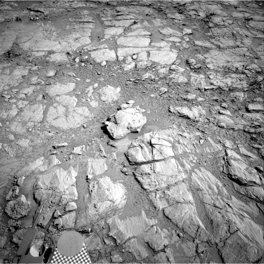 Nasa's Mars rover Curiosity acquired this image using its Right Navigation Camera on Sol 2614, at drive 612, site number 78