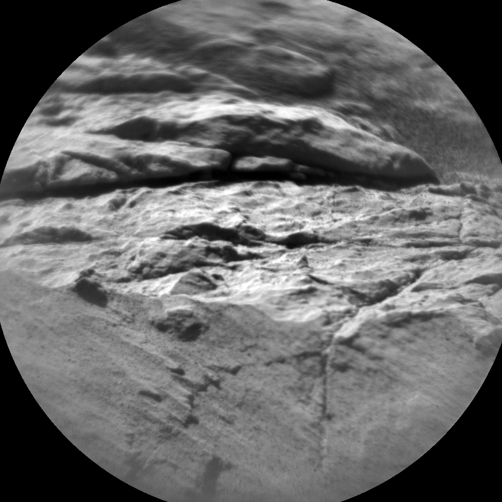Nasa's Mars rover Curiosity acquired this image using its Chemistry & Camera (ChemCam) on Sol 2618, at drive 1002, site number 78