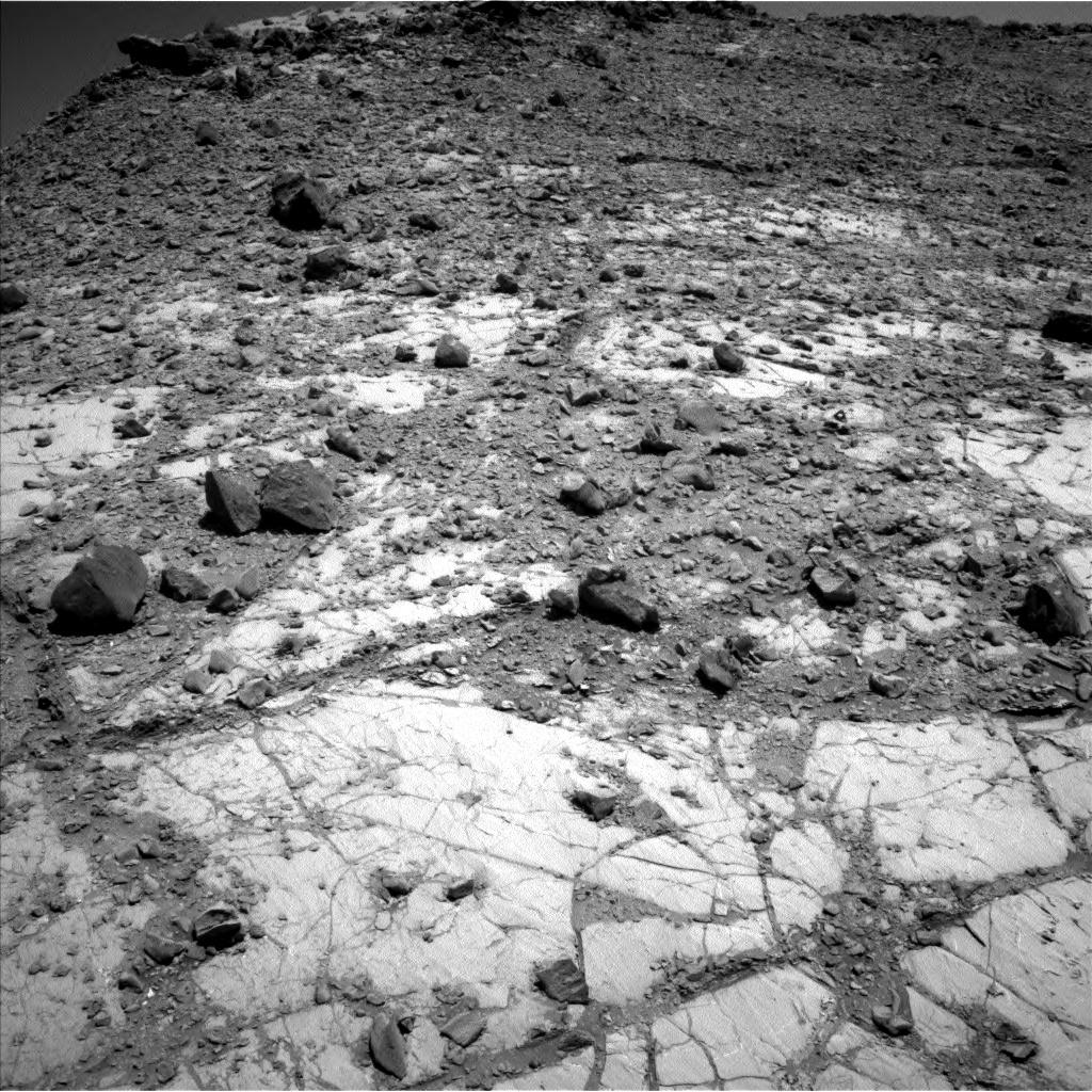 Nasa's Mars rover Curiosity acquired this image using its Left Navigation Camera on Sol 2633, at drive 1116, site number 78