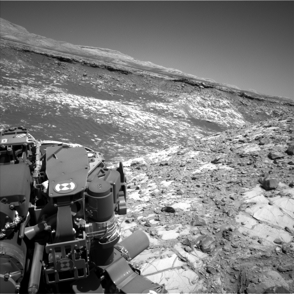 Nasa's Mars rover Curiosity acquired this image using its Left Navigation Camera on Sol 2636, at drive 1138, site number 78