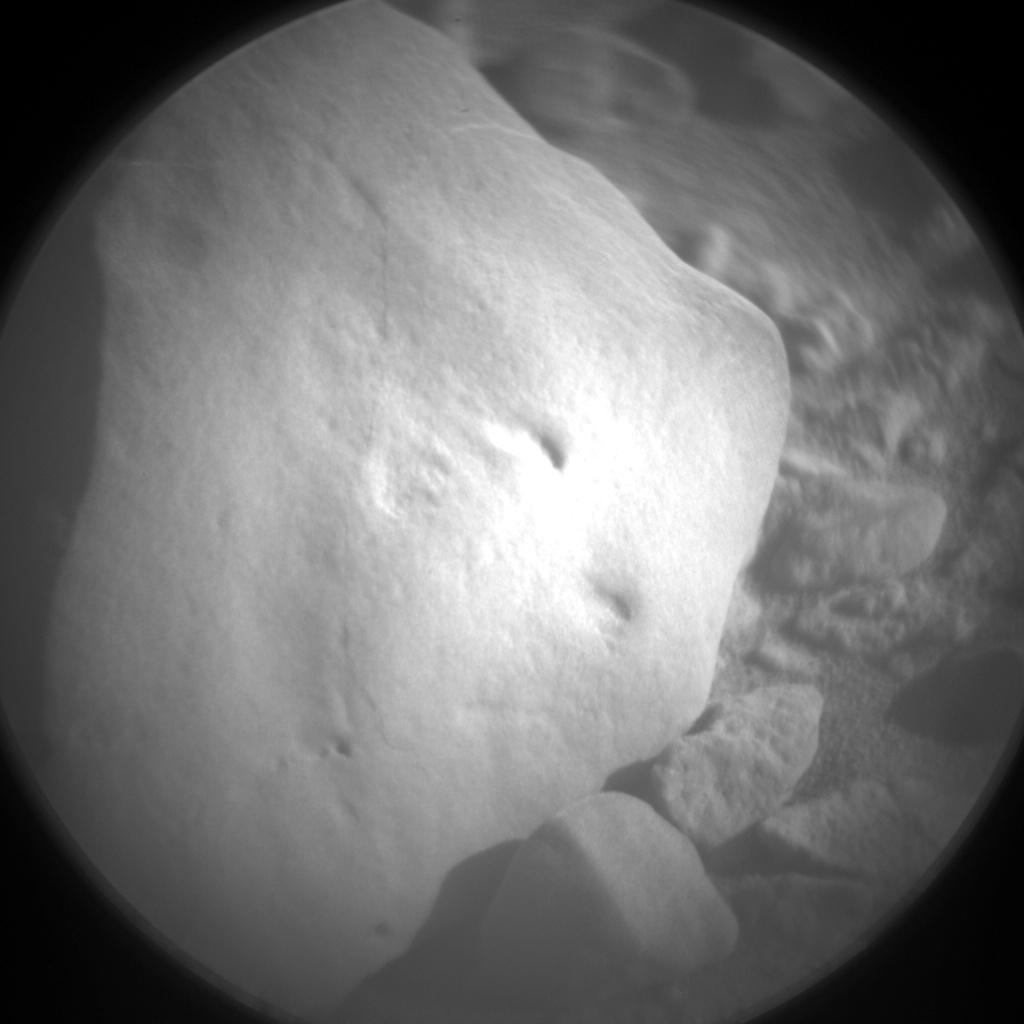 Nasa's Mars rover Curiosity acquired this image using its Chemistry & Camera (ChemCam) on Sol 2639, at drive 1160, site number 78