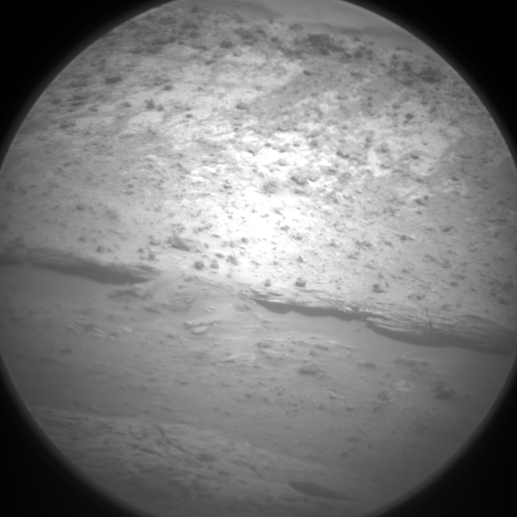 Nasa's Mars rover Curiosity acquired this image using its Chemistry & Camera (ChemCam) on Sol 2643, at drive 1160, site number 78
