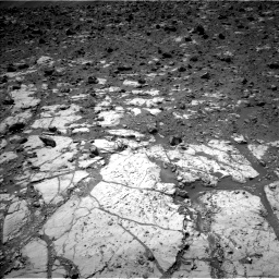 Nasa's Mars rover Curiosity acquired this image using its Left Navigation Camera on Sol 2643, at drive 1166, site number 78