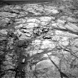 Nasa's Mars rover Curiosity acquired this image using its Left Navigation Camera on Sol 2643, at drive 1358, site number 78