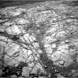 Nasa's Mars rover Curiosity acquired this image using its Left Navigation Camera on Sol 2643, at drive 1376, site number 78