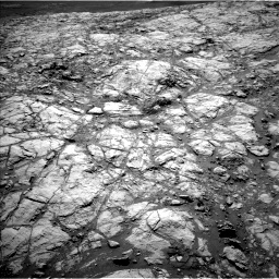 Nasa's Mars rover Curiosity acquired this image using its Left Navigation Camera on Sol 2643, at drive 1412, site number 78