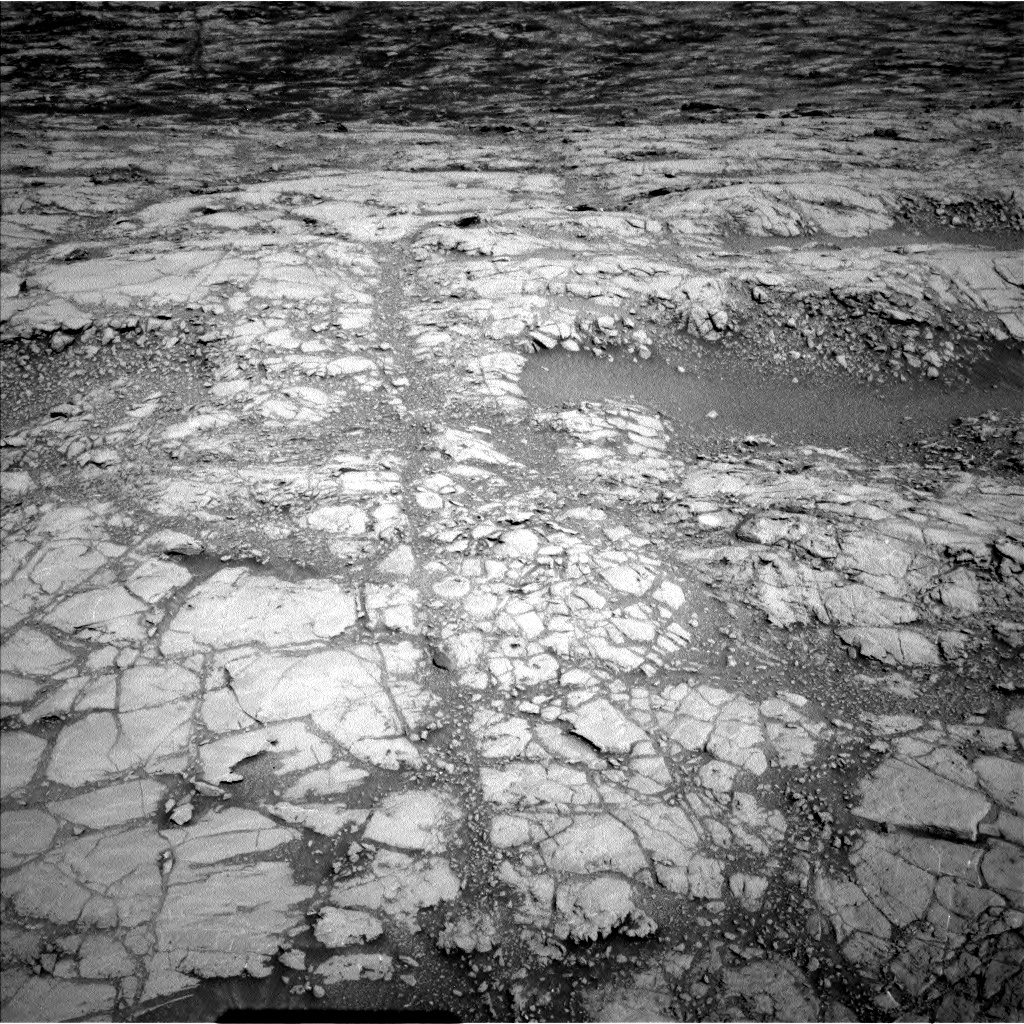 Nasa's Mars rover Curiosity acquired this image using its Left Navigation Camera on Sol 2643, at drive 1424, site number 78