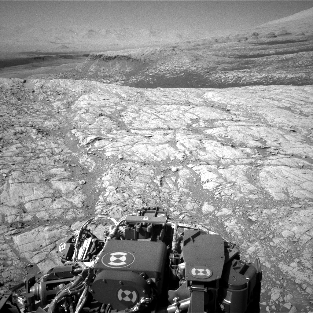 Nasa's Mars rover Curiosity acquired this image using its Left Navigation Camera on Sol 2643, at drive 1442, site number 78