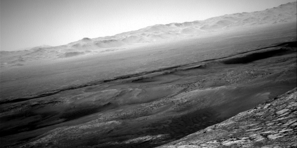 Nasa's Mars rover Curiosity acquired this image using its Right Navigation Camera on Sol 2643, at drive 1160, site number 78