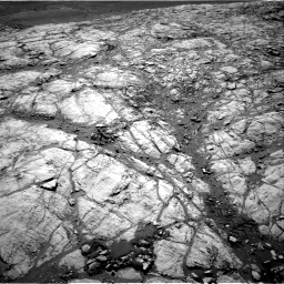 Nasa's Mars rover Curiosity acquired this image using its Right Navigation Camera on Sol 2643, at drive 1370, site number 78