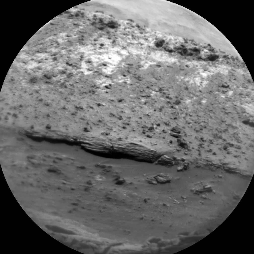 Nasa's Mars rover Curiosity acquired this image using its Chemistry & Camera (ChemCam) on Sol 2643, at drive 1160, site number 78