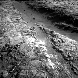 Nasa's Mars rover Curiosity acquired this image using its Left Navigation Camera on Sol 2645, at drive 1472, site number 78