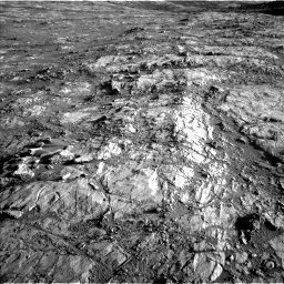 Nasa's Mars rover Curiosity acquired this image using its Left Navigation Camera on Sol 2645, at drive 1532, site number 78