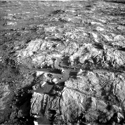 Nasa's Mars rover Curiosity acquired this image using its Left Navigation Camera on Sol 2645, at drive 1562, site number 78