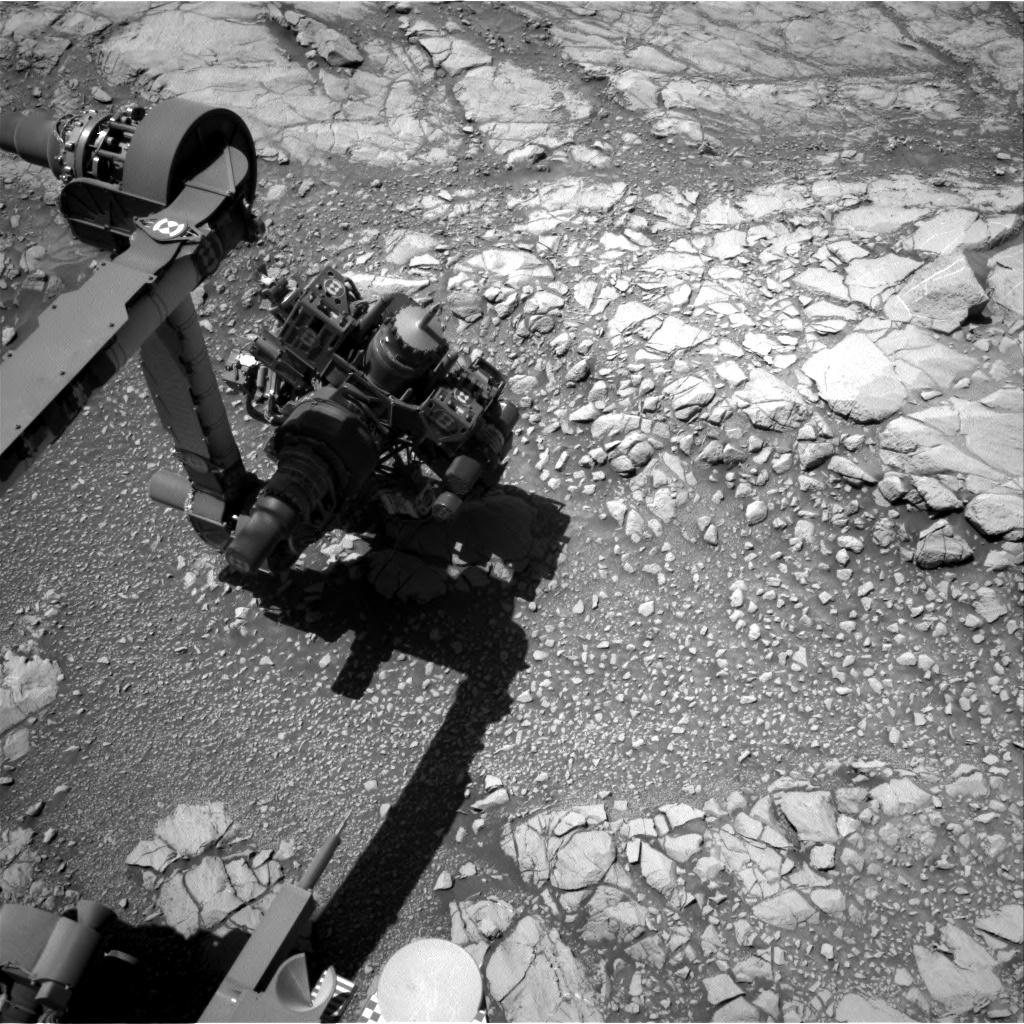 Nasa's Mars rover Curiosity acquired this image using its Right Navigation Camera on Sol 2645, at drive 1442, site number 78
