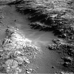 Nasa's Mars rover Curiosity acquired this image using its Right Navigation Camera on Sol 2645, at drive 1460, site number 78