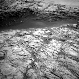 Nasa's Mars rover Curiosity acquired this image using its Left Navigation Camera on Sol 2654, at drive 1670, site number 78