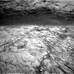 Nasa's Mars rover Curiosity acquired this image using its Left Navigation Camera on Sol 2654, at drive 1676, site number 78