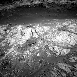 Nasa's Mars rover Curiosity acquired this image using its Left Navigation Camera on Sol 2654, at drive 1700, site number 78