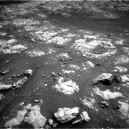 Nasa's Mars rover Curiosity acquired this image using its Left Navigation Camera on Sol 2654, at drive 1826, site number 78