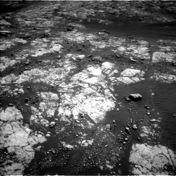 Nasa's Mars rover Curiosity acquired this image using its Left Navigation Camera on Sol 2654, at drive 1856, site number 78