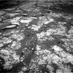 Nasa's Mars rover Curiosity acquired this image using its Left Navigation Camera on Sol 2654, at drive 1868, site number 78