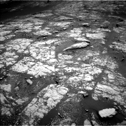 Nasa's Mars rover Curiosity acquired this image using its Left Navigation Camera on Sol 2654, at drive 1880, site number 78