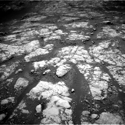 Nasa's Mars rover Curiosity acquired this image using its Left Navigation Camera on Sol 2654, at drive 1910, site number 78