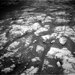 Nasa's Mars rover Curiosity acquired this image using its Left Navigation Camera on Sol 2654, at drive 1916, site number 78