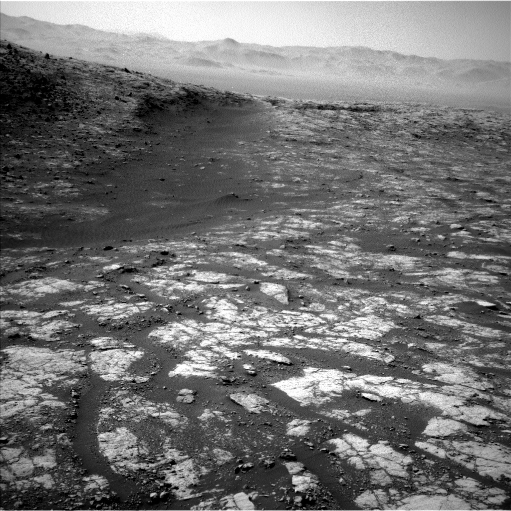 Nasa's Mars rover Curiosity acquired this image using its Left Navigation Camera on Sol 2654, at drive 1946, site number 78
