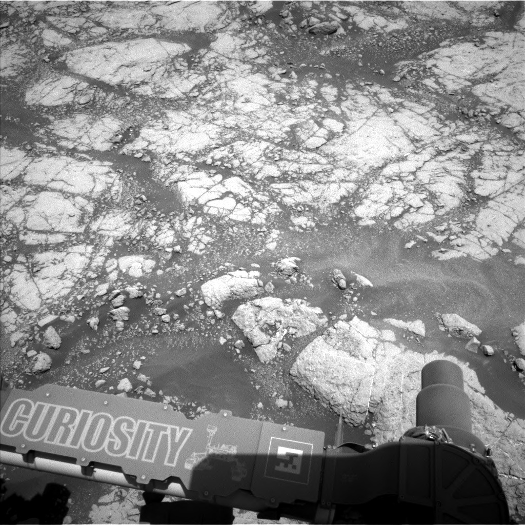 Nasa's Mars rover Curiosity acquired this image using its Left Navigation Camera on Sol 2655, at drive 1946, site number 78