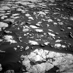 Nasa's Mars rover Curiosity acquired this image using its Left Navigation Camera on Sol 2657, at drive 2036, site number 78