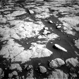 Nasa's Mars rover Curiosity acquired this image using its Left Navigation Camera on Sol 2657, at drive 2120, site number 78